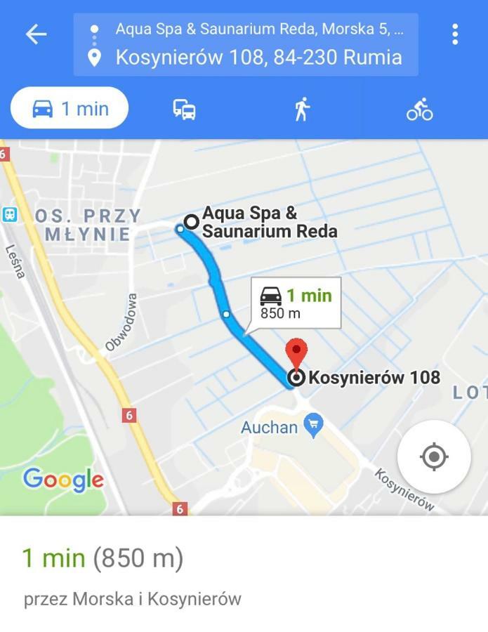 Apartament Przy Aquaparku W Redzie Rumia Dış mekan fotoğraf