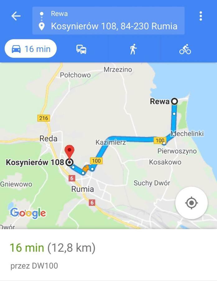 Apartament Przy Aquaparku W Redzie Rumia Dış mekan fotoğraf